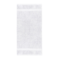 Asciugamano da bagno bianco 50 x 100 cm da personalizzare Seine