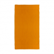 Telo mare arancione 100 x 180 cm con fettuccia per appendere da personalizzare Rhine