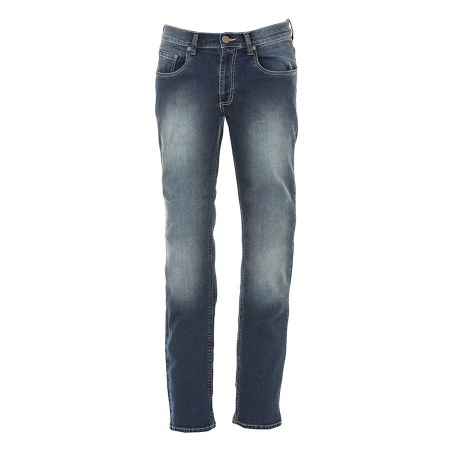 Pantalone jeans unisex indigo da personalizzare, elasticizzato El Paso