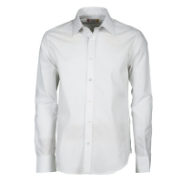 Camicia uomo bianca da personalizzare, con colletto modello italiano Brighton