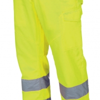 Pantalone Work alta visibilità giallo/grigio da personalizzare Charter