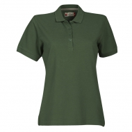 Polo donna verde da personalizzare, manica corta con 4 bottoni in tinta Venice Lady