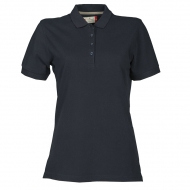 Polo donna blu navy da personalizzare, manica corta con 4 bottoni in tinta Venice Lady