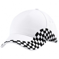 Cappello bianco con ricamo, Cappellino Grand Prix
