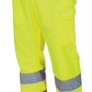 Pantalone Work alta visibilità giallo/blu navy da personalizzare Charter Winter