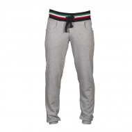Pantalone in felpa uomo grigio melange/Italia da personalizzare Freedom