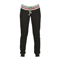Pantalone in felpa donna nero/Italia da personalizzare Freedom Lady