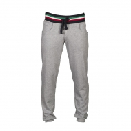 Pantalone in felpa bambino grigio melange/Italia da personalizzare Freedom Kids