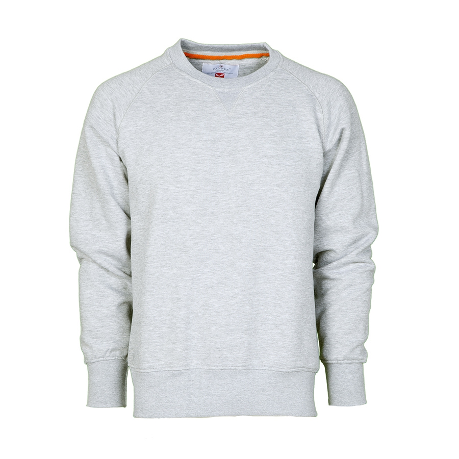 Felpa grigio melange outlet