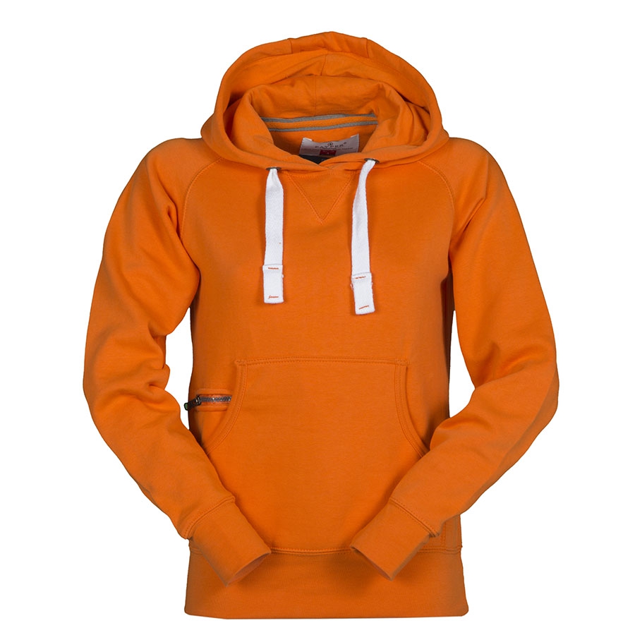 felpa arancione donna