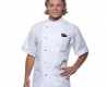 Giacca Chef bianca maniche corte da personalizzare Gustav