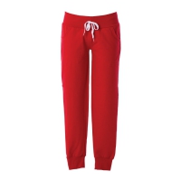 Pantalone in felpa donna rosso da personalizzare Pavia