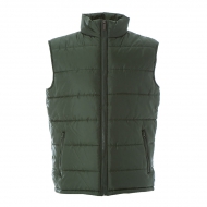 Gilet imbottito unisex verde da personalizzare New Shanghai