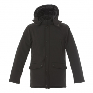 Giubbino imbottito Soft Shell unisex nero da personalizzare New York