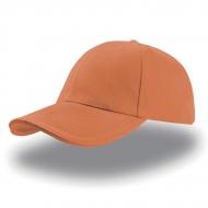 Cappello arancione da personalizzare, 100% cotone in twill pesante Liberty Sandwich