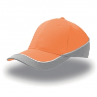 Cappellino arancione/grigio da personalizzare Racing