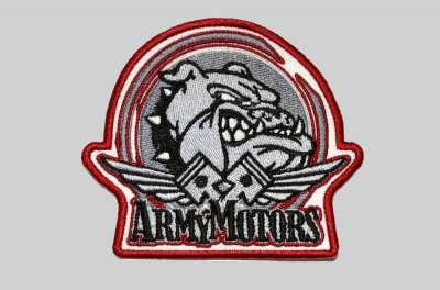 Toppa ricamata Army Motors da ricamare