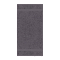 Asciugamano da bagno grigio 50 x 100 cm da personalizzare Seine