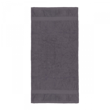 Asciugamano da bagno grigio 50 x 100 cm da personalizzare Seine