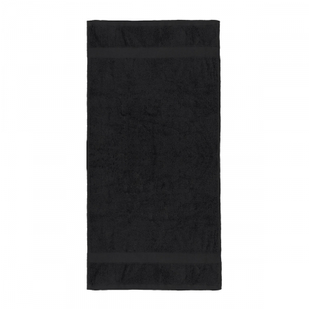 Asciugamano da bagno nero 50 x 100 cm da personalizzare Seine