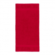 Asciugamano da bagno rosso 50 x 100 cm da personalizzare Seine