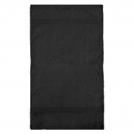Asciugamano da bagno nero 100 x 180 cm da personalizzare Seine