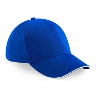 Cappellino blu royal/bianco da personalizzare Atheisure 6 panel