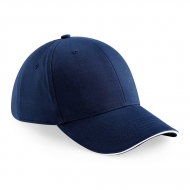 Cappellino blu navy/bianco da personalizzare Atheisure 6 panel