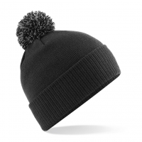 Cappello nero/grigio da personalizzare Snowstar Duo Beante