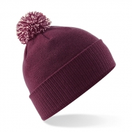 Cappello burgundy/bianco da personalizzare, Snowstar Duo Beante