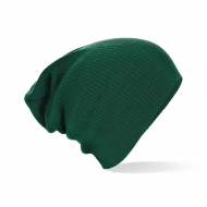 Cappello verde da personalizzare, 100% Acri. Soft-feel Slouch Beanie
