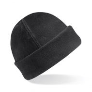 Cuffia nera in tessuto ultra termico da personalizzare Suprafleece Ski Hat