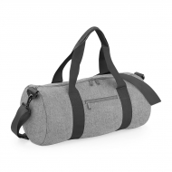 Borsone tubolare grigio roccia/nero con tracolla e manici da personalizzare Original Barrel Bag