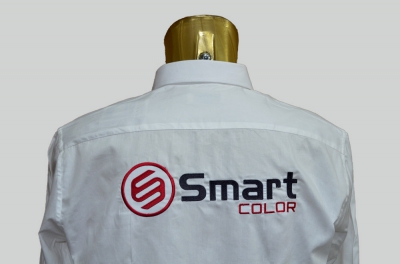 Camicia personalizzata con logo Smartcolor retro