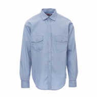 Camicia Work azzurra trivalente da personalizzare Absolut