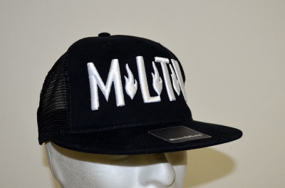 Cappellino personalizzato con logo Molotov ricamato in 3D - Laterale