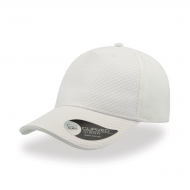 Cappello bianco a 5 pannelli e visiera pre-curvata da personalizzare Gear