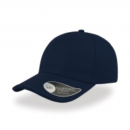 Cappello blu navy a 5 pannelli e visiera pre-curvata da personalizzare Gear