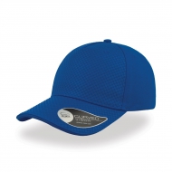 Cappello blu royal a 5 pannelli e visiera pre-curvata da personalizzare Gear