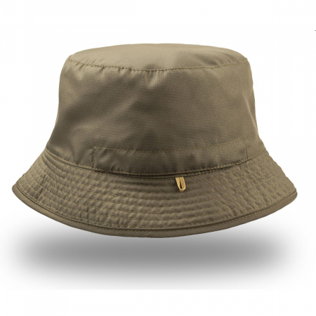 Cappello verde oliva/khaki da personalizzare modello pescatore Bucket Pocket