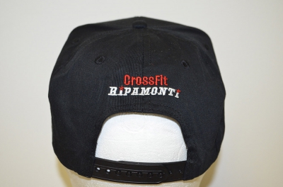 Cappello personalizzato con logo ricamato Crossfit Ripamonti - Posteriore