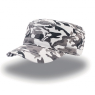 Cappello bianco/camouflage da personalizzare, chiusura con velcro Uniform