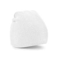 Cuffia bianca in maglia a doppio strato da personalizzare Original Pull-On Beanie