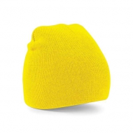 Cuffia gialla in maglia a doppio strato da personalizzare Original Pull-On Beanie