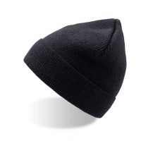 Cuffia nera con risvolto e tessuto a maglia da personalizzare Dolomiti