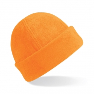 Cuffia arancione fluo in tessuto ultra termico da personalizzare Suprafleece Ski Hat