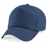 Cappello bambino blu navy da personalizzare, 5 pannelli chiusura con velcro a strappo Original Kids