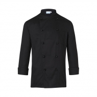 Giacca da cuoco unisex nera da personalizzare Chef Jacket Basic