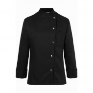 Giacca Chef da donna nera a 5 bottoni da personalizzare Ladies' Chef Jacket Larissa