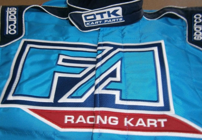 Tuta personalizzata racing FA Racing Kart